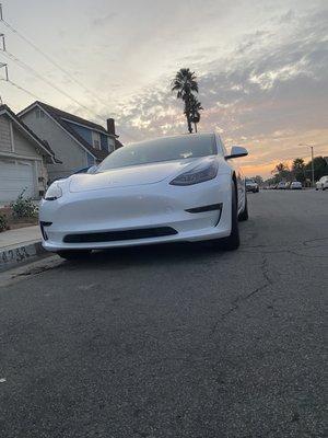 Clean Tesla