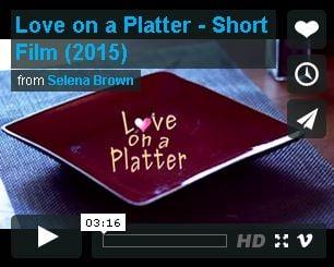 Love on a Platter (2015) - was filmed and directed by SVB Productions. Written by actress Chamia Lane