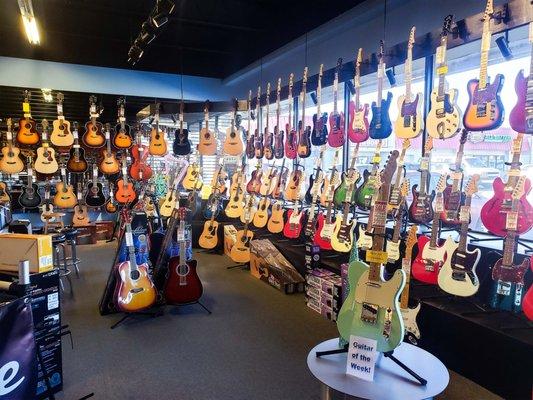 Electric guitar selection