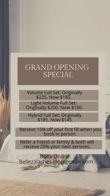 Opening Special