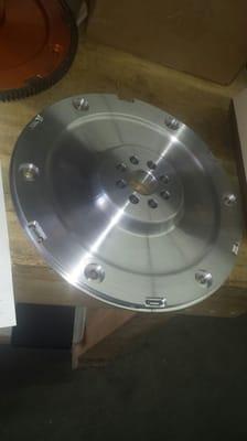 Aluminum flywheel for Reactor products