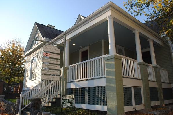 Shelby Cottage Exterior Renovation; Albert + Burnworth Architecture