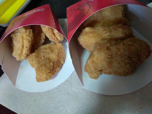 Four piece chicken nuggets