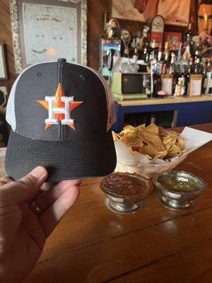 Great salsa Go Astros!!