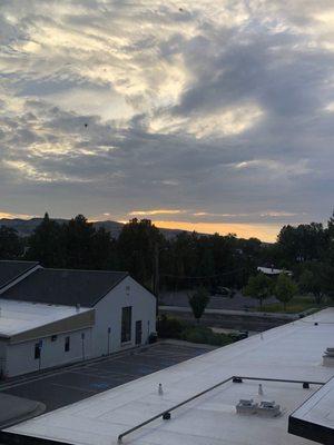 View from the rendezvous at Idaho State University.