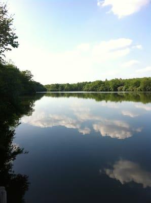 view from the dock, Salt Fork Center