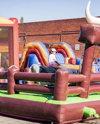 Kid's festival- Mechanical bull