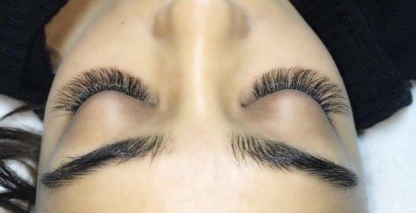 When you can't tell where the natural lash starts and where the extensions ends.
 
Appointment text: 916 384 8983.