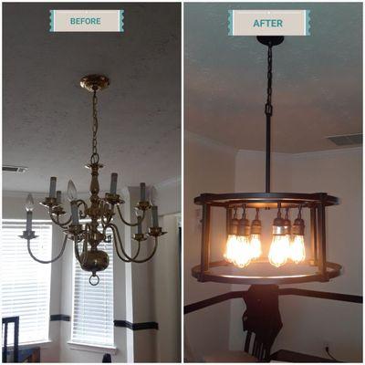 Light Fixture Upgrade