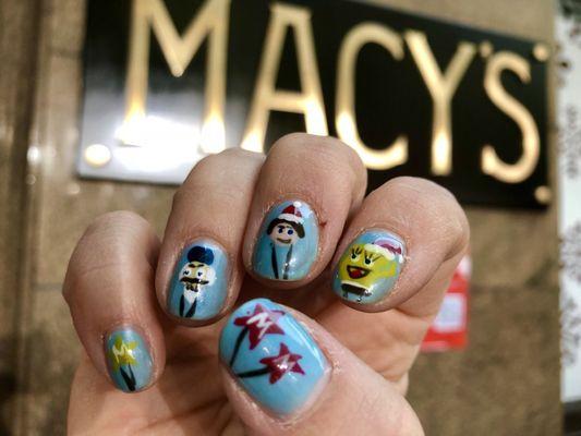 Macy's Thanksgiving Day Parade Balloon Nails by Becky Palmer...EPIC