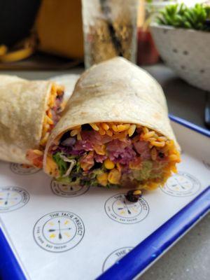 Veggie burrito