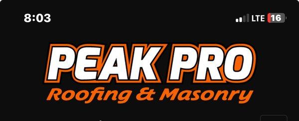 Peak Pro Roofing & Masonary