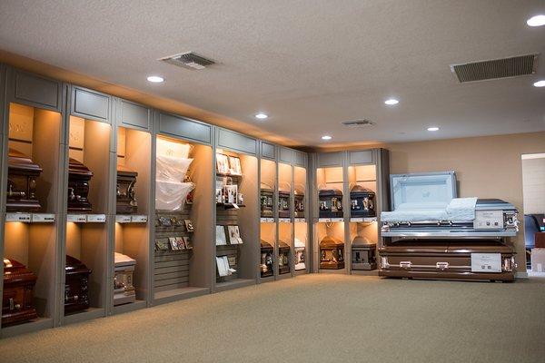 Casket Selection Room