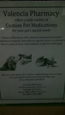 Pet medications