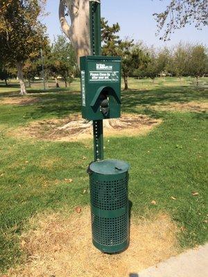 Keep your dog on a leash and clean up after him