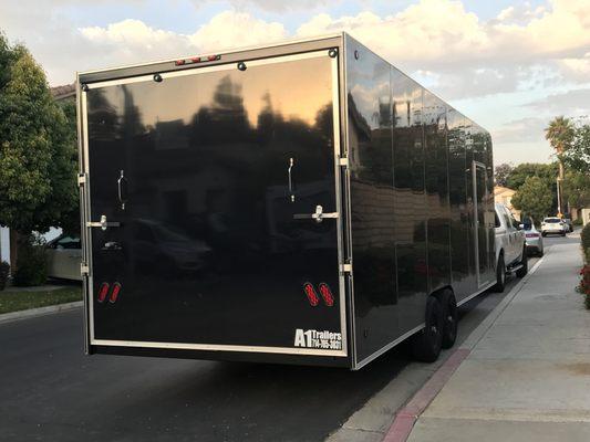 8.5x24x8 Enclosed Trailer