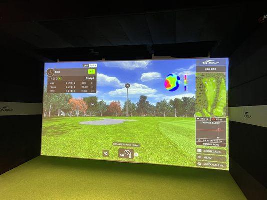 Golf simulator