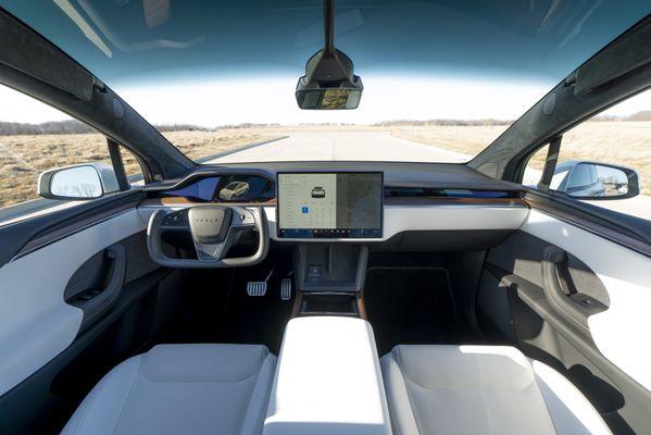 Interior of the model x