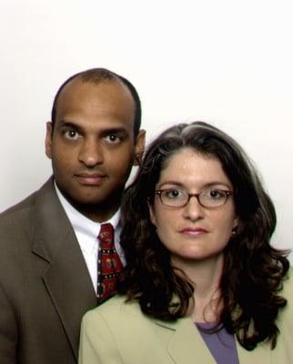 Attorneys Neil Rambana and Elizabeth Ricci