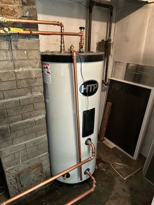 HTP Indirect Hot Water Heater.