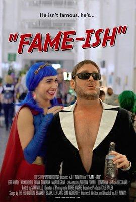 Poster for the film "Fame-ish."