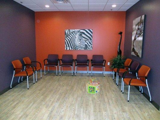 Indianapolis Clinic waiting area