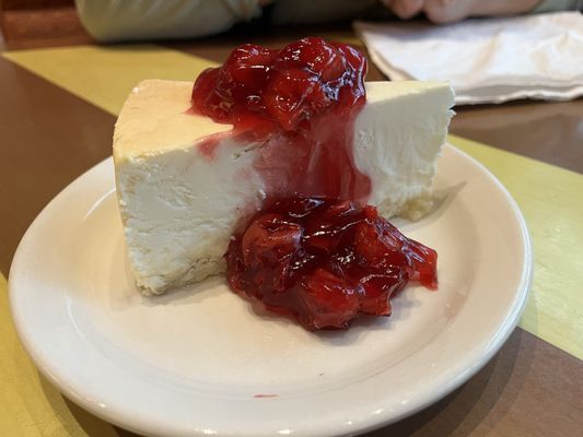 Cheesecake w cherries