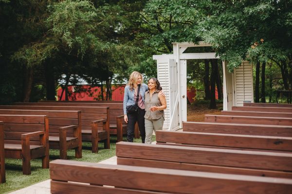 We did our rehearsal the day of the wedding & were able to get an additional 2 hours free to our wedding day - Photo by TWO PAIR PHOTOGRAPHY