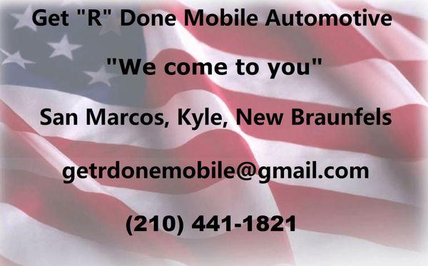 Get R Done Mobile Automotive