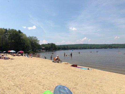 Relaxing on Crescent Beach