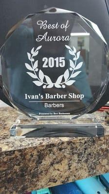 This award would not be possible without our customers I send out a giant thank you to all