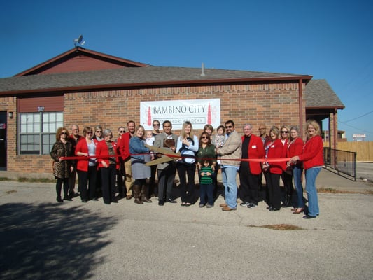 Ribbon cutting at Bambino City Montessori Academy