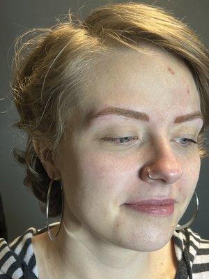 Fresh unedited combo brows by Danielle