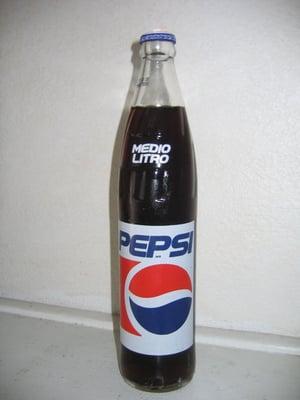 Mexican Pepsi made with PURE CANE SUGAR!