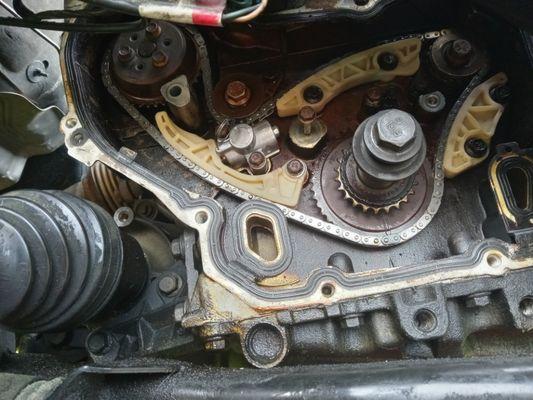 Timing chain replacement