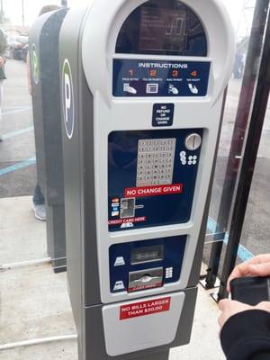 Parking machine