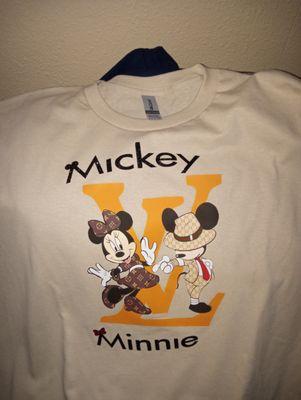 Louis Vuitton Mickey & Minnie Shirt