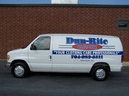 Dun-Rite Cleaners Delivery Van