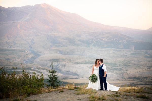 Beautiful wedding couple.