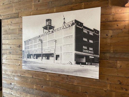 Photo of historic building in which Balcones operates (before their modern additions and extension)