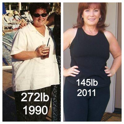 Sandie lost over 100 lbs. 59 years old