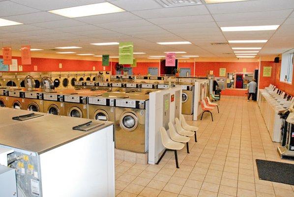 Downtown Laundromat Coin Operated Washers