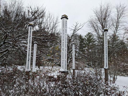 My first visit was right after our first snow of the year. Quite beautiful.