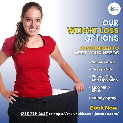 Your Journey, Your Choice. Explore your weight loss options now.

#ivtherapy #theivhub #weightlossjourney