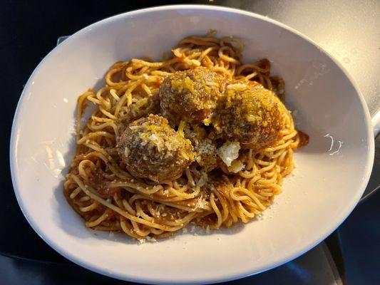 Spaghetti and Meatballs