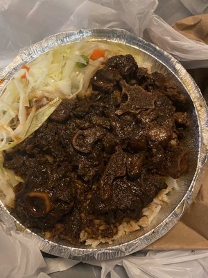 Medium oxtail plate $20