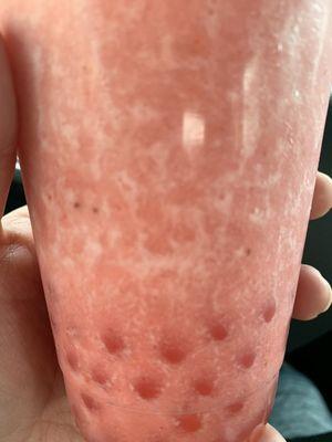 Strawberry boba