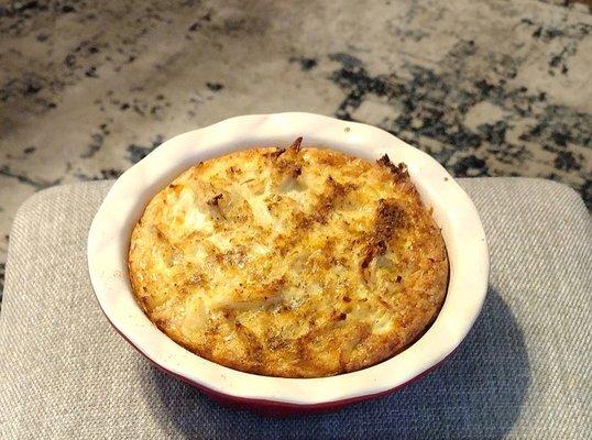 Personal 5" Jumbo Lump Crab Pie
Don't want the whole pie? Experience Crab Pie Queen on a smaller scale! Order the 5" Small Pie. No Filler!