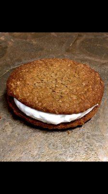 Homemade oatmeal cream pie's! Yummy