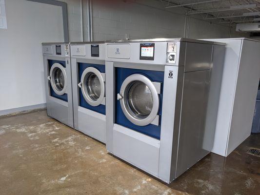 BIG machines will take all your laundry in one load!